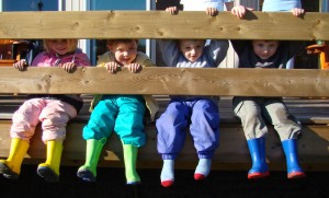 build a social circle as easy as you did when you were a kid Kids hanging out pic