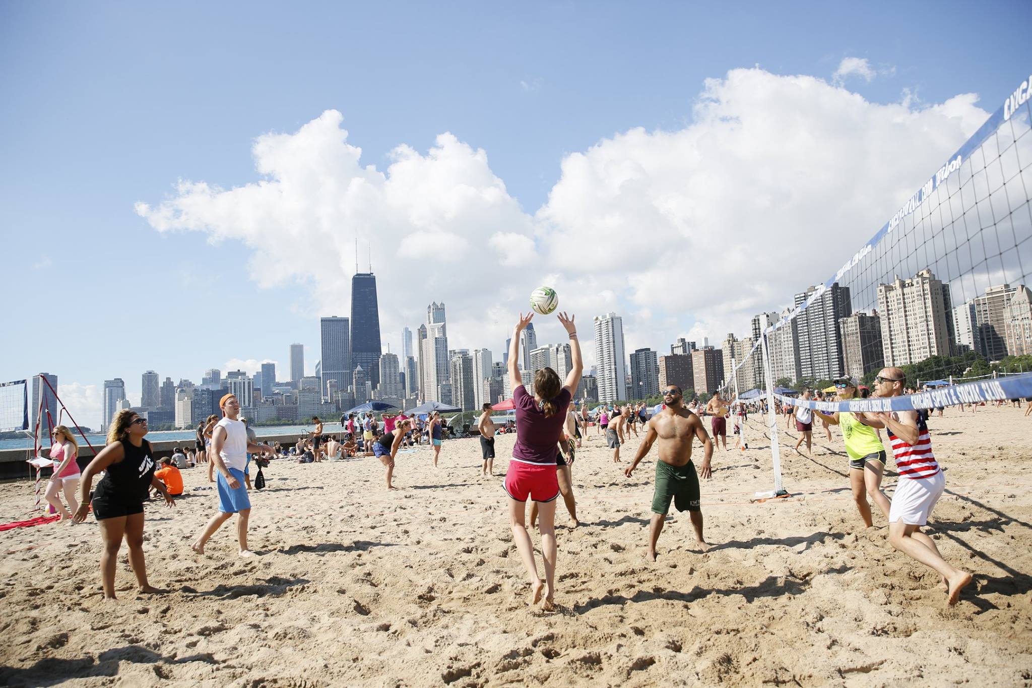 mix sports and socializing in chicago