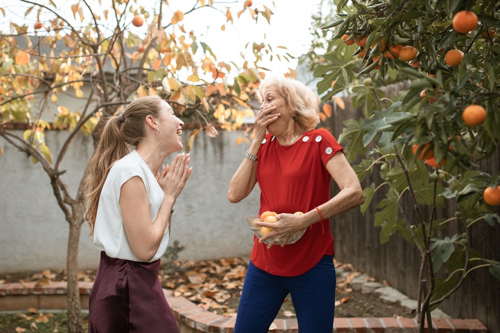 Women Laughing