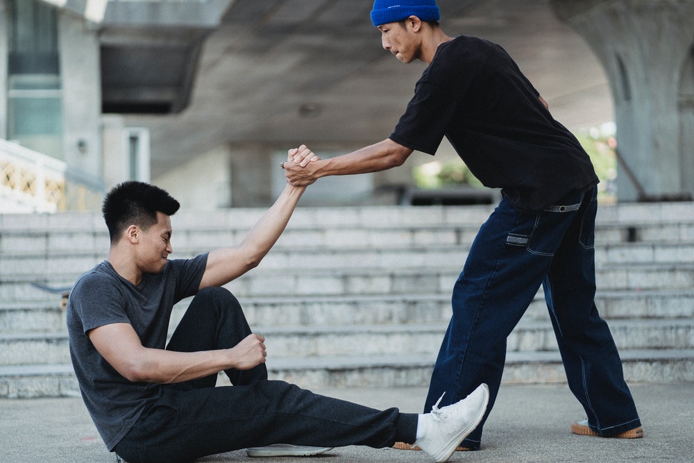 Helping Someone Up